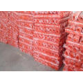 Raw material plastic orange safety fence